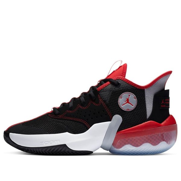 Air Jordan React Elevation PF Black Wolf Grey White