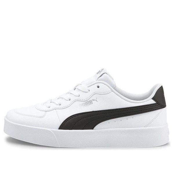 PUMA Skye Clean Casual Board Shoes White/Black
