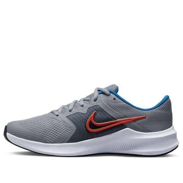 Nike Downshifter 11 Particle Grey Orange