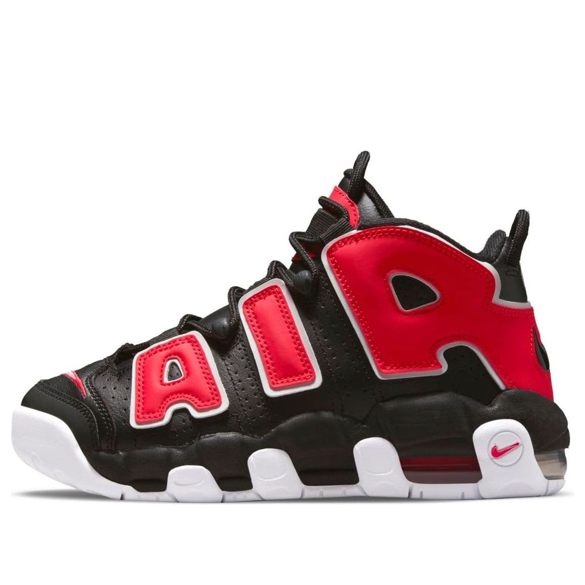 Nike Air More Uptempo Black University Red