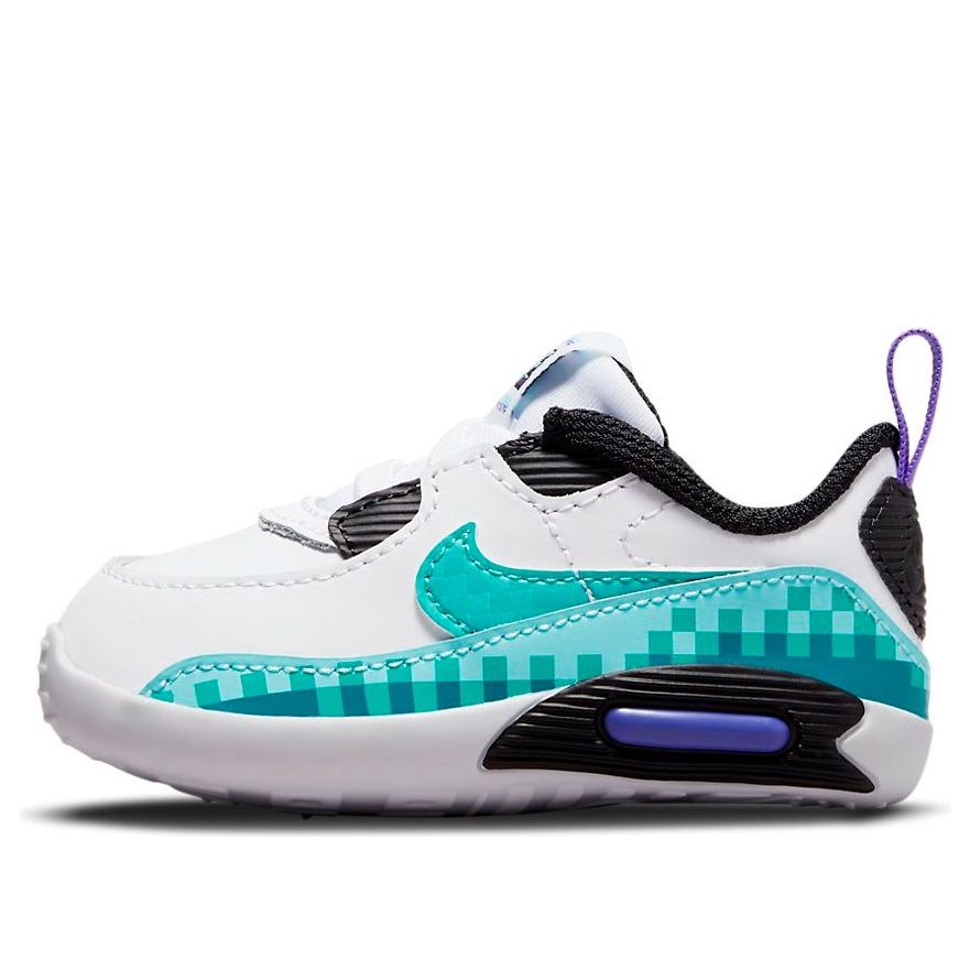 Nike Air Max 90 SE Crib White Psychic Purple Washed Teal