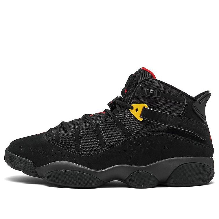 Air Jordan 6 Rings Black Red Sulfur