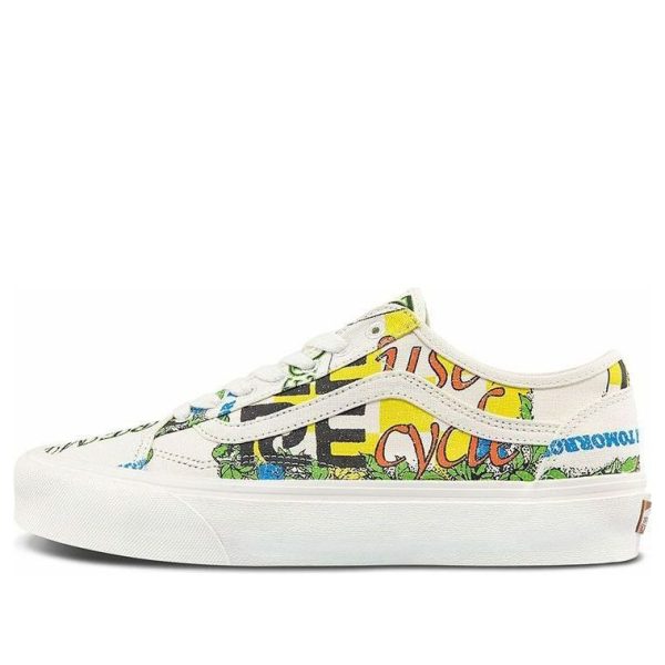 Vans Old Skool Eco Theory Tapered White Yellow Black