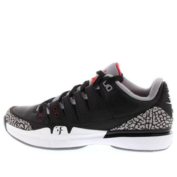 Nike Zoom Vapor Tour AJ3 Black White