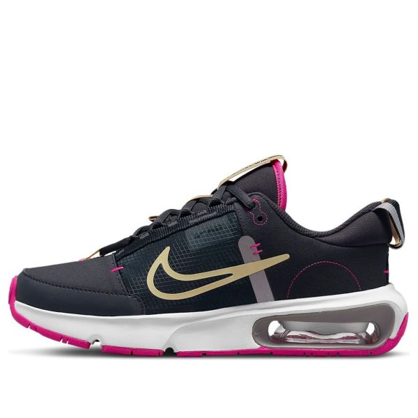 Nike Air Max Intrlk SE Off Noir Mtlc Gold Star Pink Prime