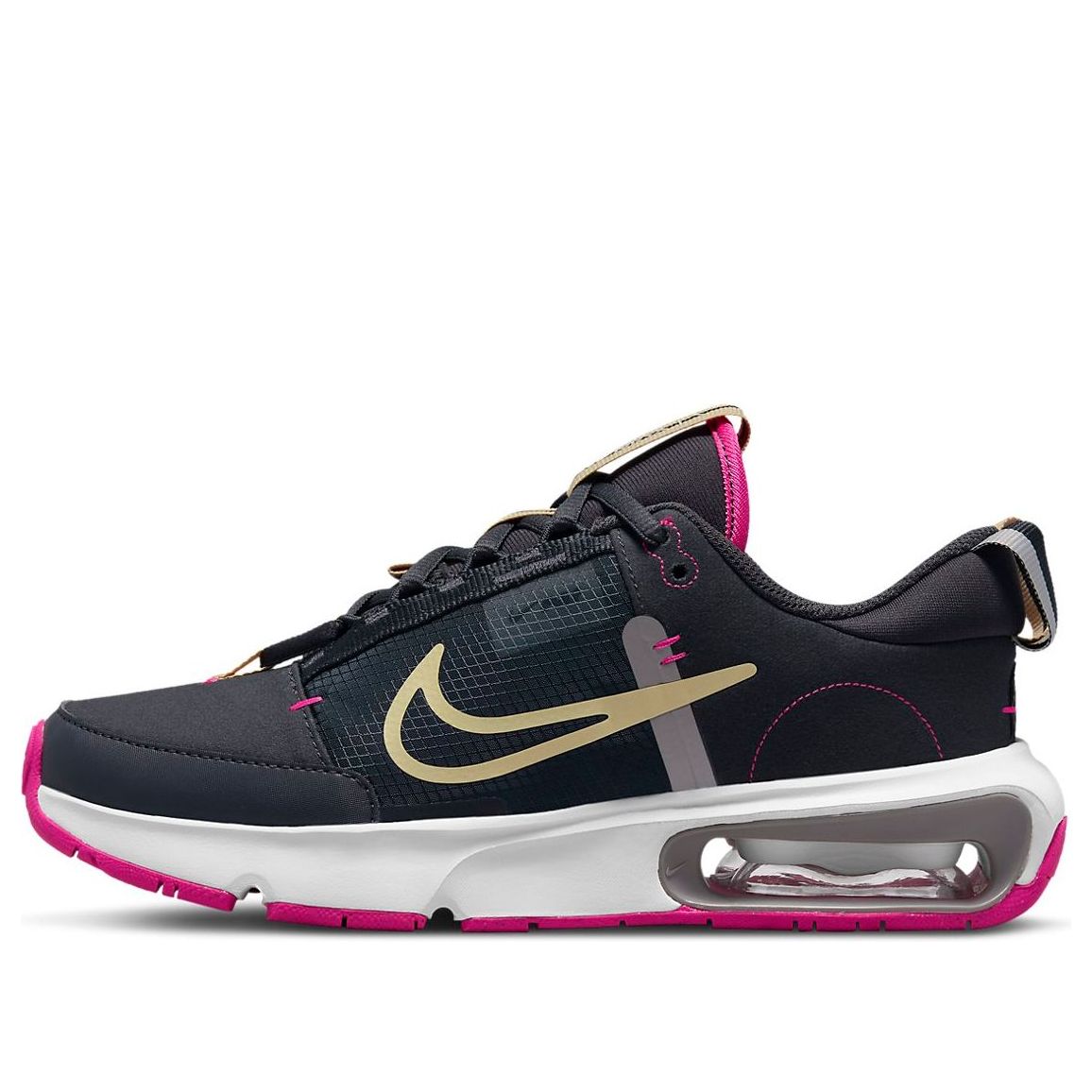 Nike Air Max Intrlk SE Off Noir Mtlc Gold Star Pink Prime