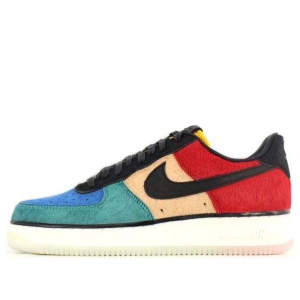 Nike Air Force 1 07 Premium Red Blue Black