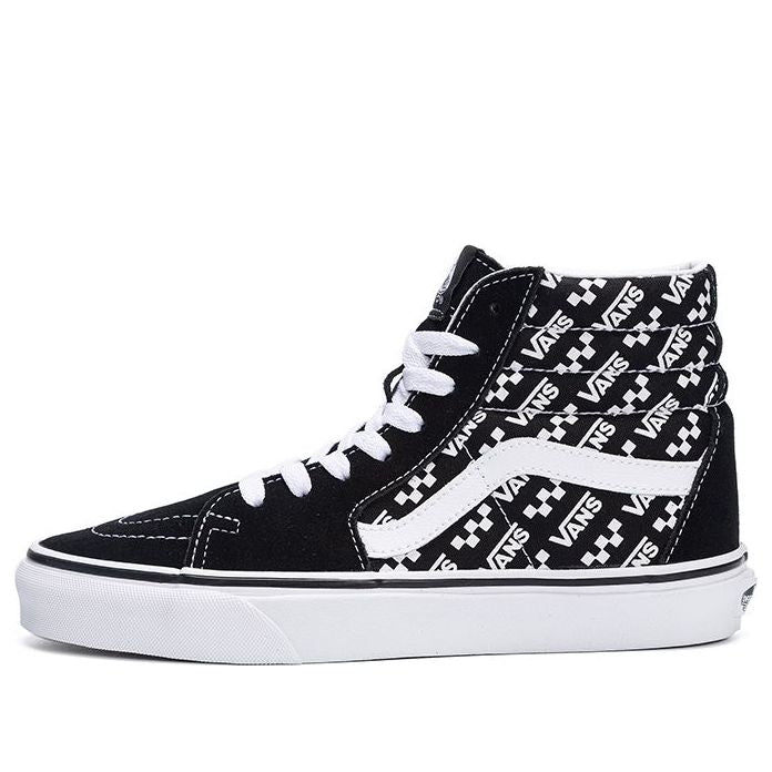 Vans SK8-HI Logo Repeat - Black