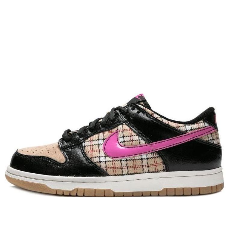 Nike Dunk Low Black Beige Pink