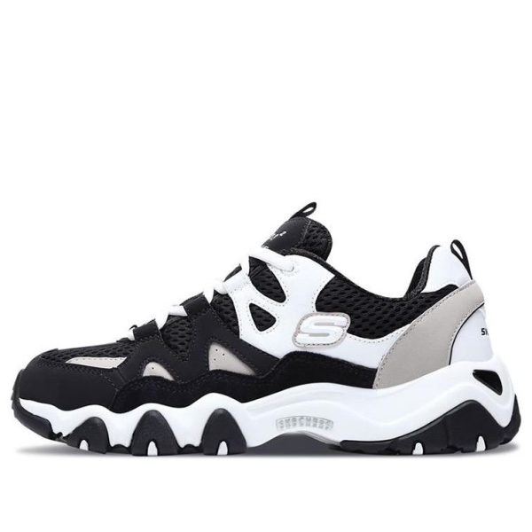 Skechers D lites 2.0 Sneaker Black/White/Grey