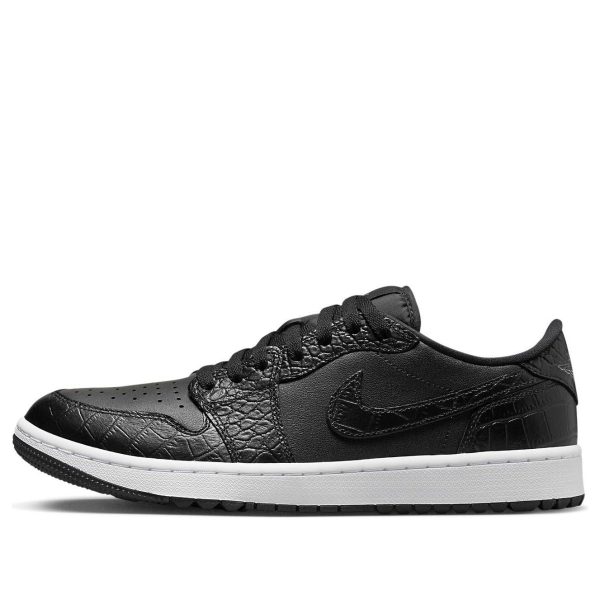 Air Jordan 1 Low Golf Black Crocodile