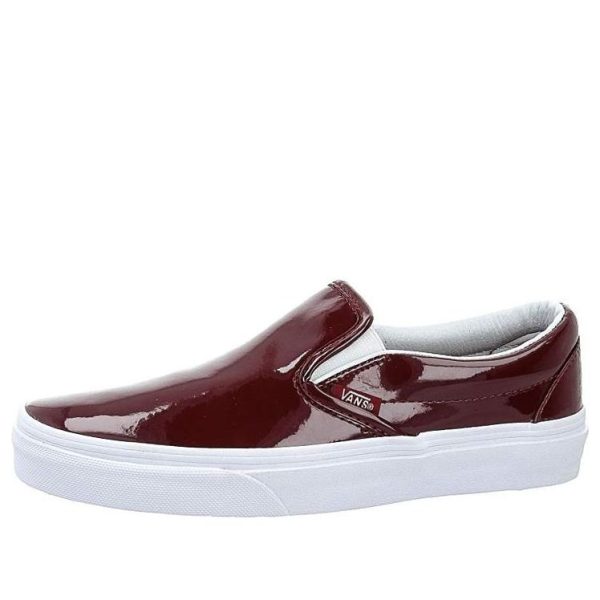 Vans Slip-On Low Tops Casual Skateboarding Shoes Red