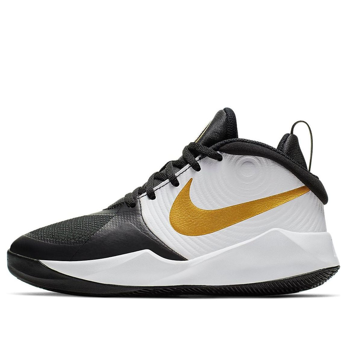 Nike Team Hustle D9 Black Metallic Gold
