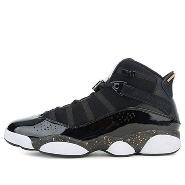 Air Jordan 6 Rings Black Metallic Gold
