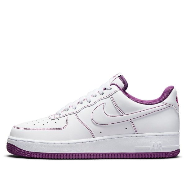 Nike Air Force 1 07 Contrast Stitch - White Viotech