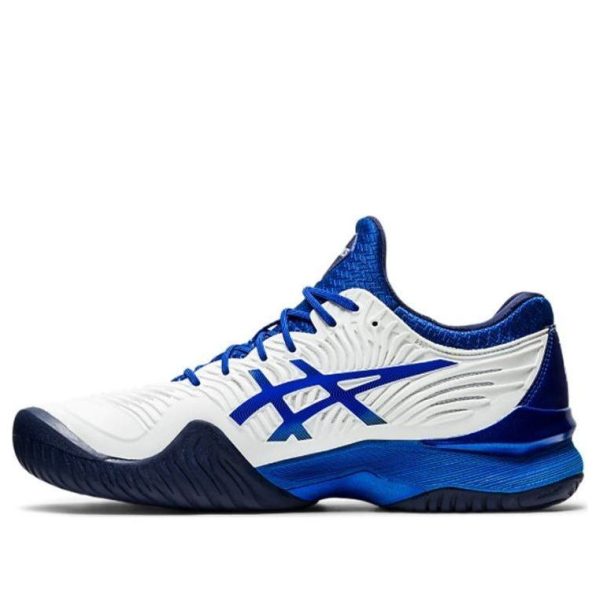 ASICS Court FF Novak White Blue