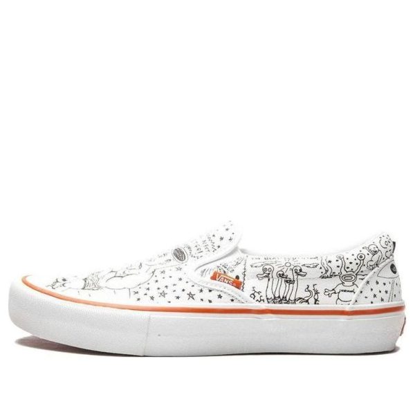 Vans No-Comply x Daniel Johnston x Slip-On Pro Doodles