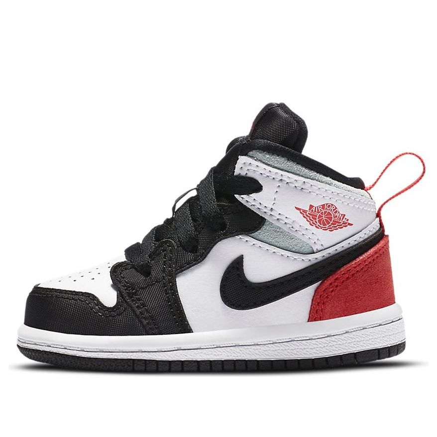 Air Jordan 1 Mid SE Red Black Toe