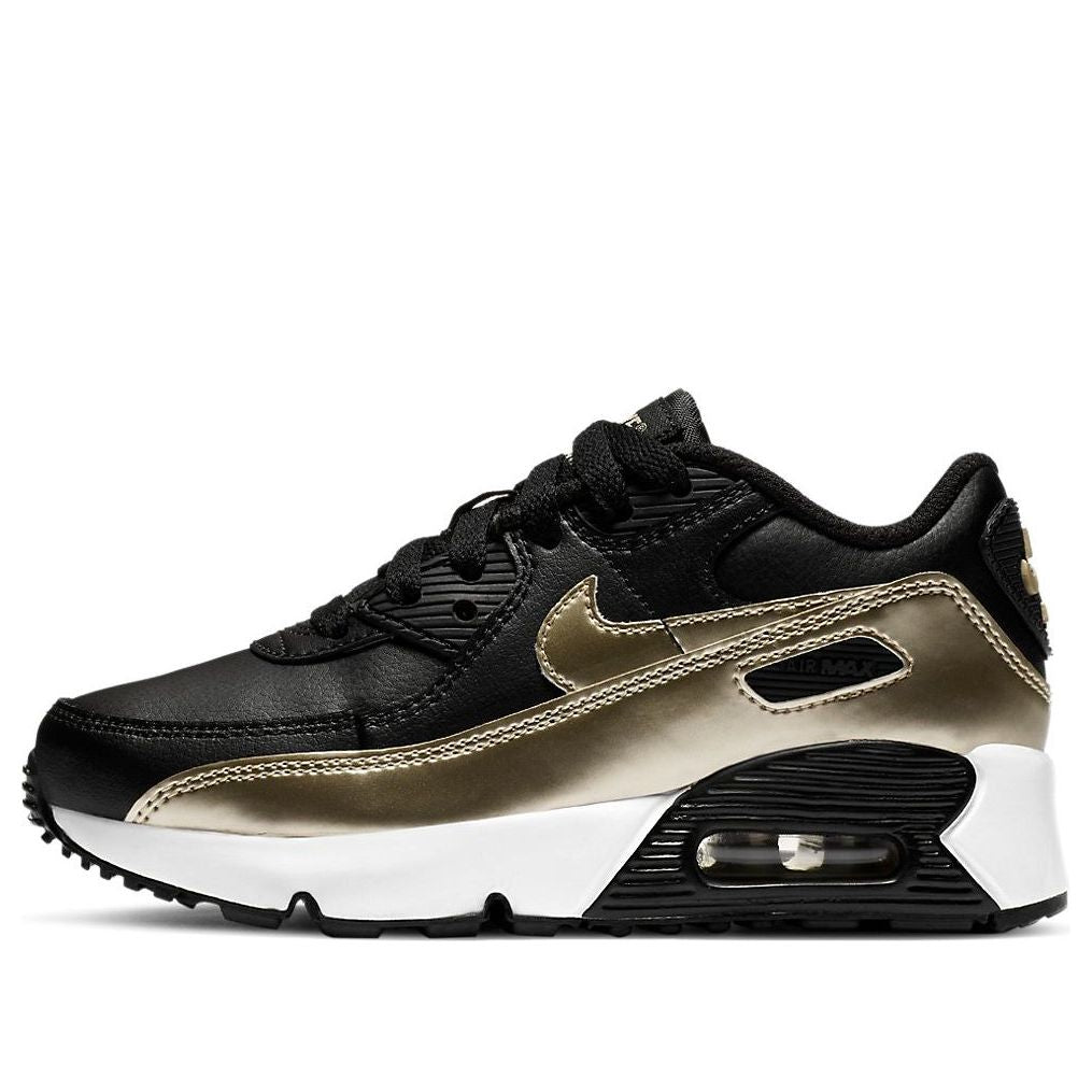 Nike Air Max 90 Black Metallic Gold Star