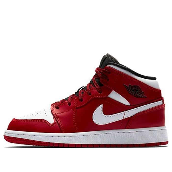 Air Jordan 1 Retro Mid Gym Red White