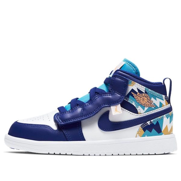 Air Jordan 1 Mid ALT White Blue
