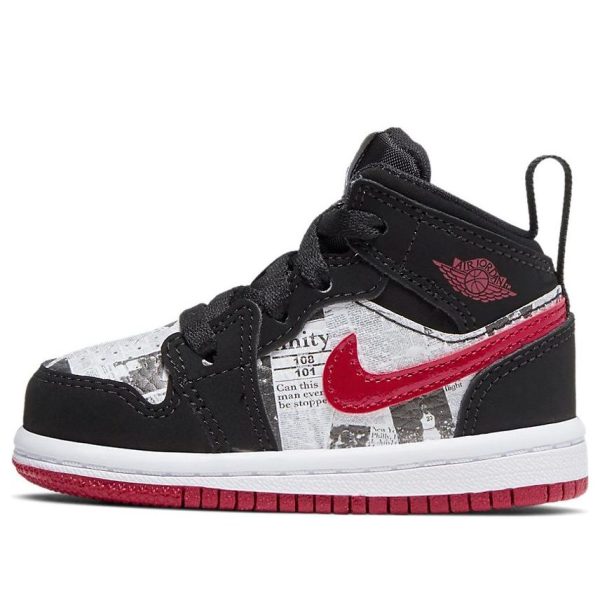 Air Jordan 1 Mid SE Newspaper Air Times