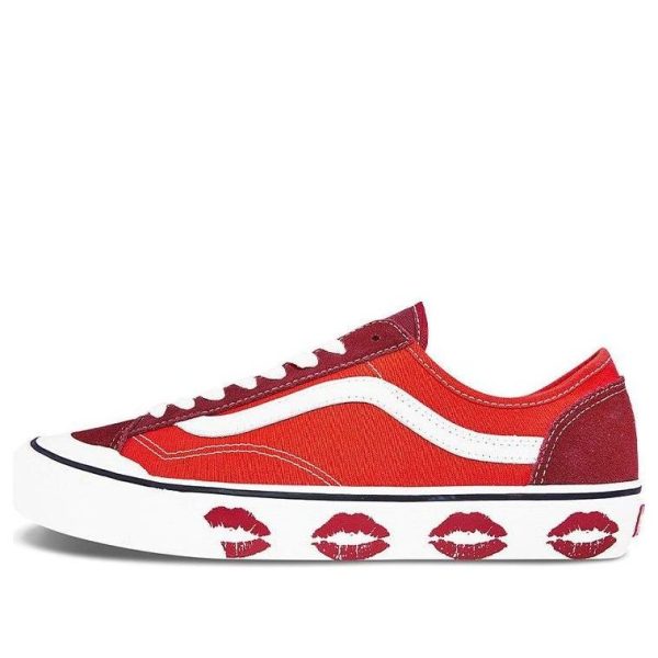 Vans Style 36 Decon Sf Lip Print Red White
