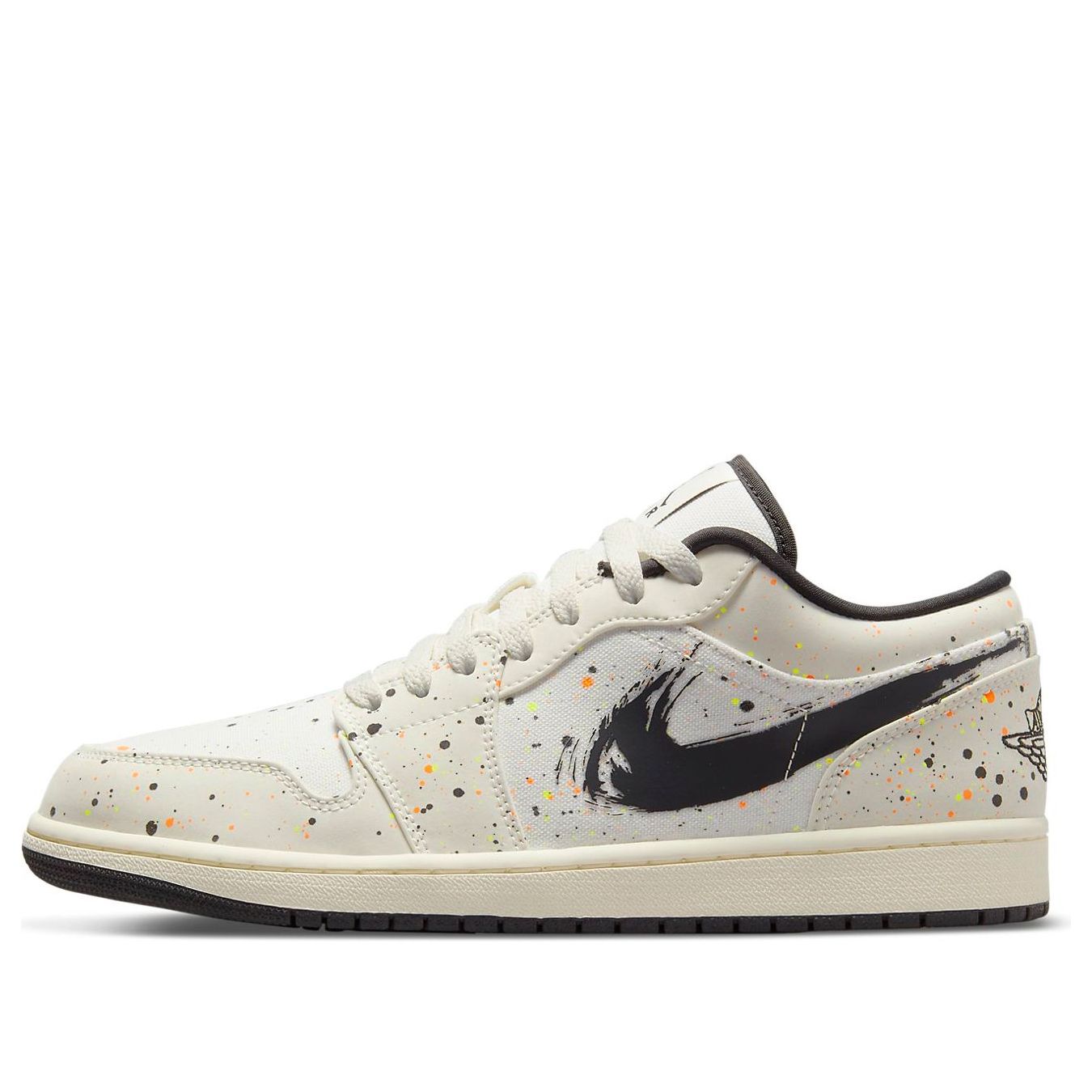 main-square_9d6ce4dd-fc57-49ea-8888-260e9f316e0c.jpg Air Jordan 1 Low Brushstroke Swoosh - Paint Splatter