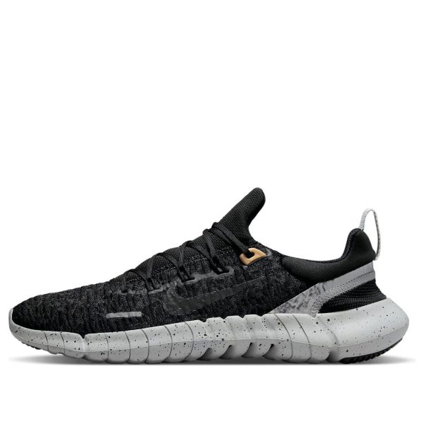 Nike Free Run 5.0 Black Dark Smoke Grey