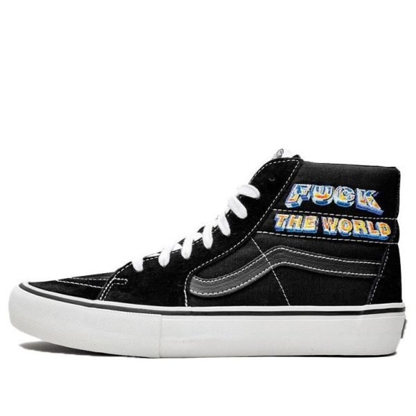 Vans Supreme x SK8-HI Fuck The World - Black
