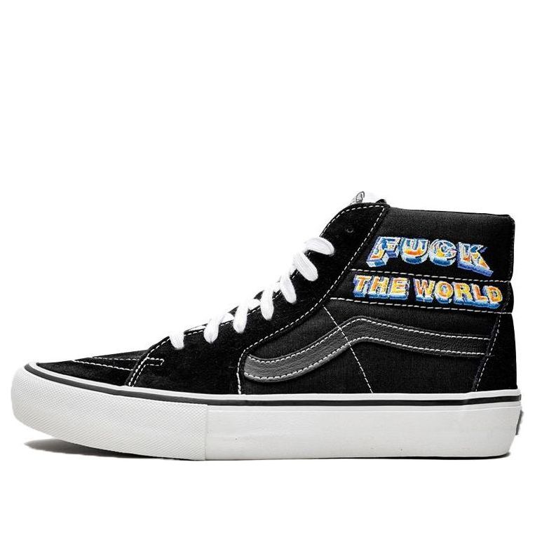 Vans Supreme x SK8-HI Fuck The World - Black
