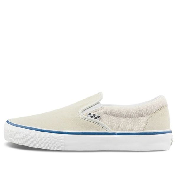 Vans Slip-on Casual Low Tops Skateboarding Shoes Unisex White