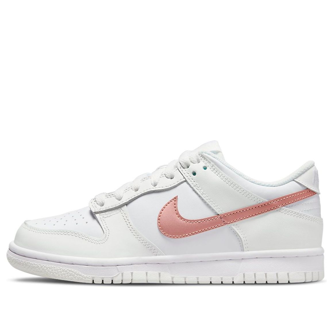 Nike Dunk Low White Metallic Red Bronze