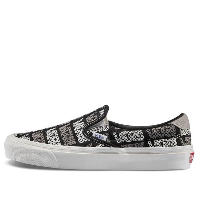 Vans Slip-On 59 LX Black Logo Checkerboard