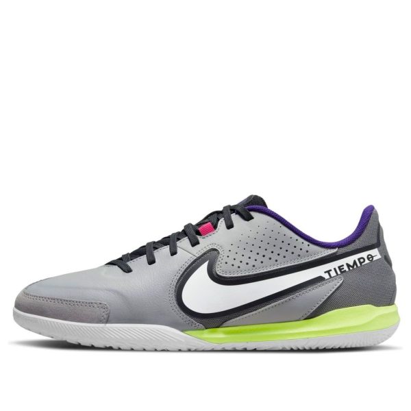 Nike Tiempo Legend 9 Academy IC Light Smoke Grey Volt