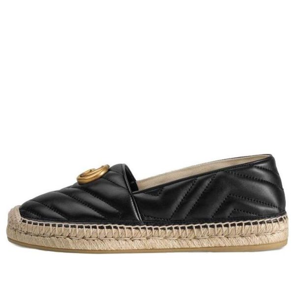 main-square_a2612a11-42a9-4ff5-a02d-b37e38d51535.jpg Gucci Double G Espadrille Black Leather