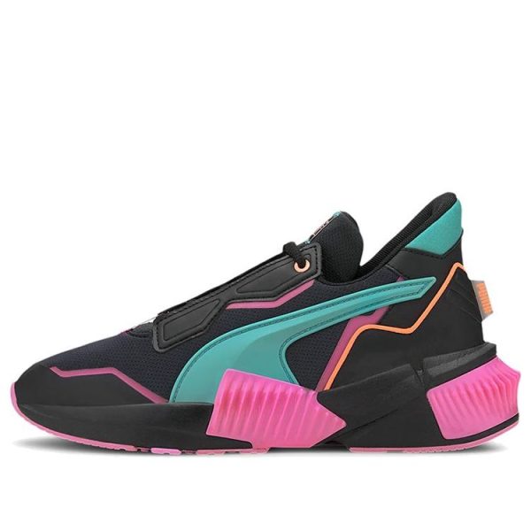 PUMA First Mile x Provoke XT Black Luminous Pink
