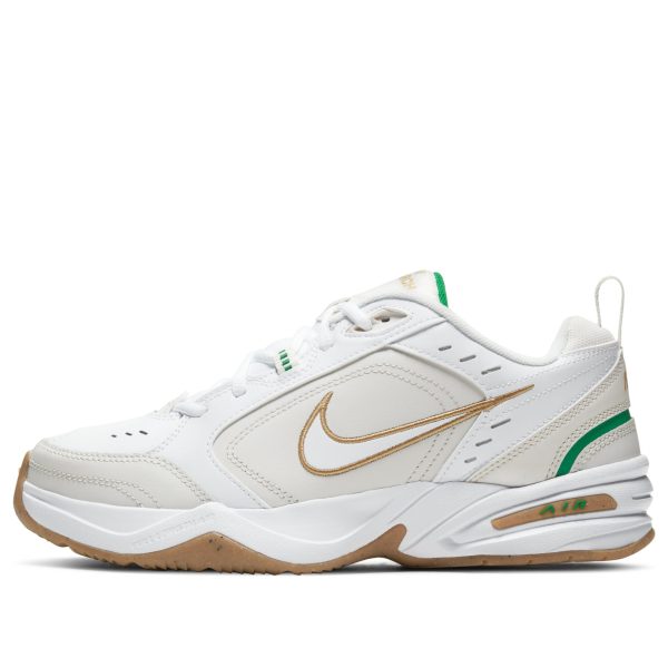Nike Air Monarch IV White Lucky Green Gold
