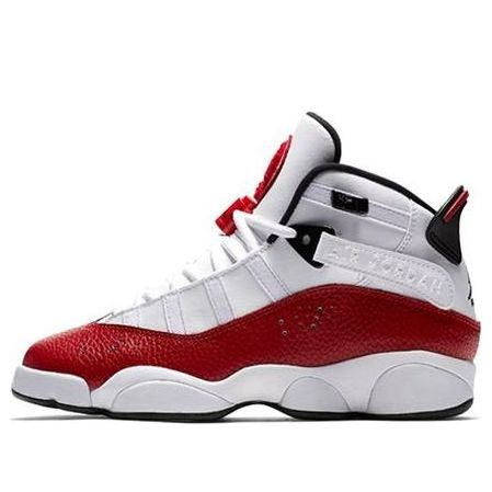 Air Jordan 6 Rings White Red