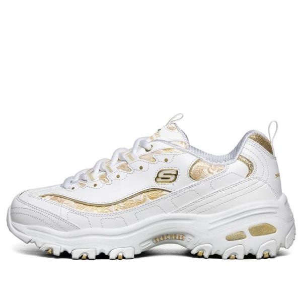 Skechers D lites 1.0 White/Gold