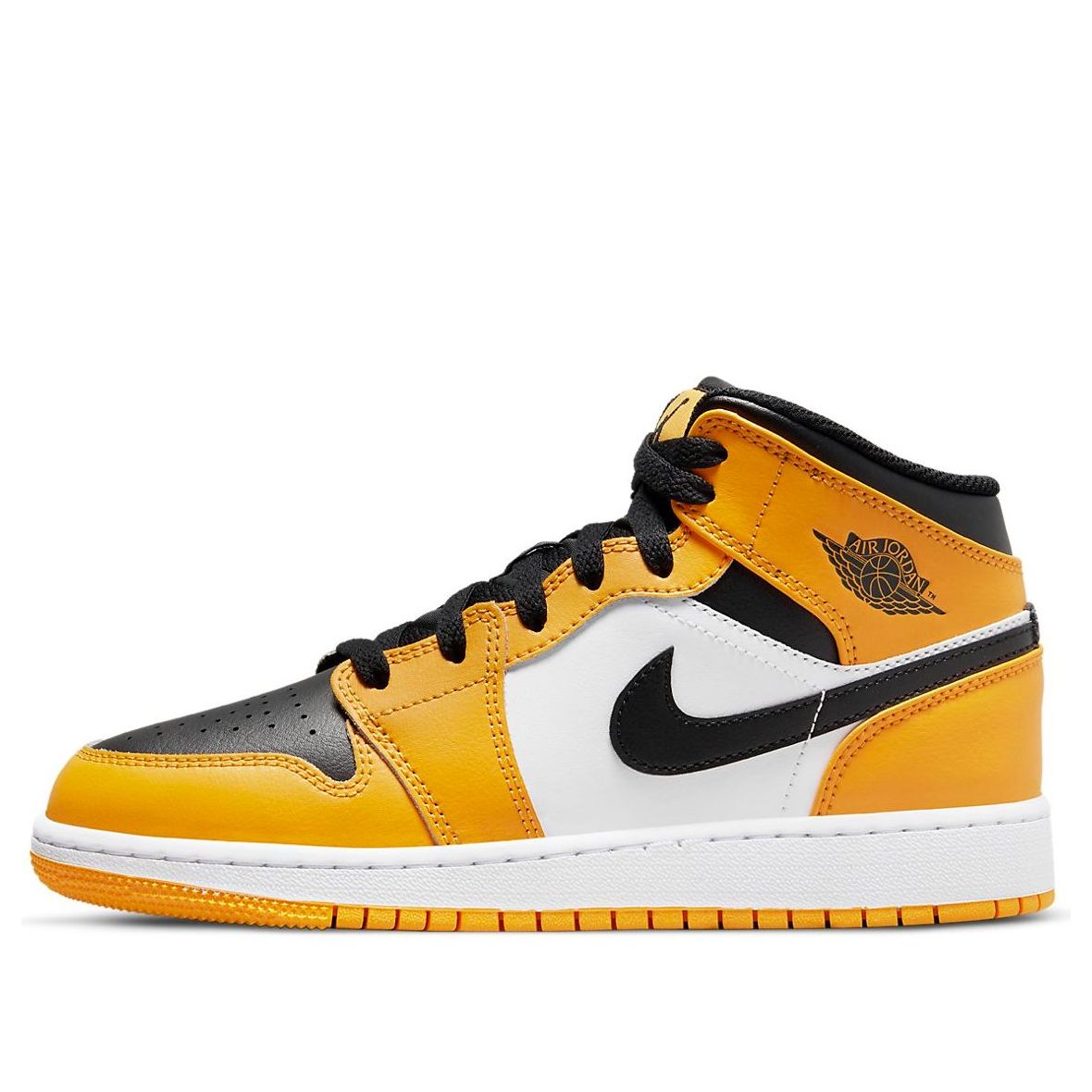 Air Jordan 1 Mid Reverse Yellow Toe