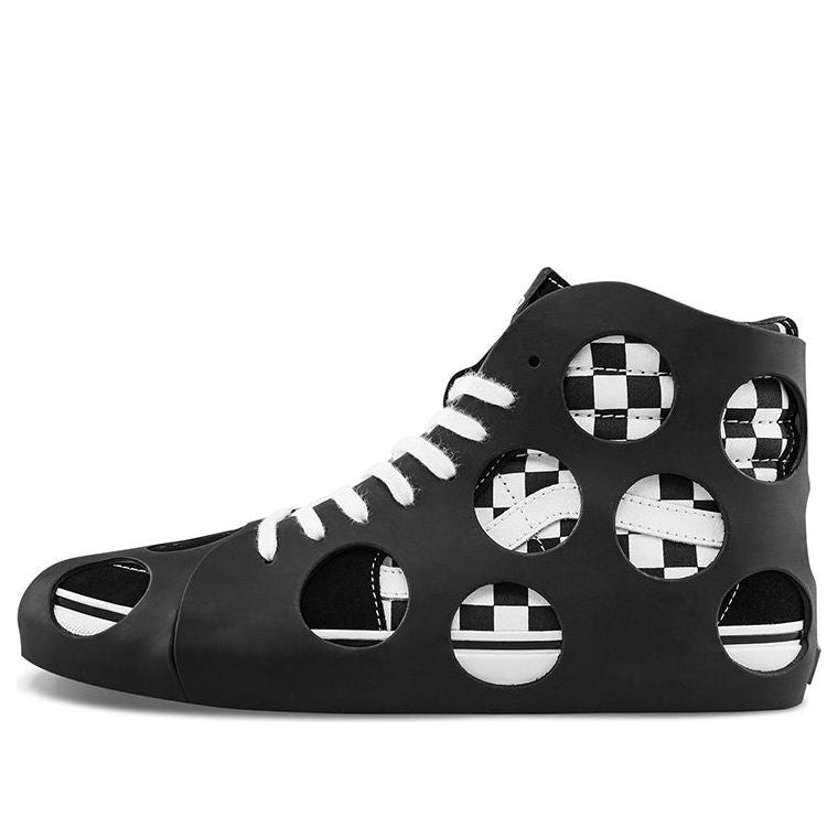 Vans SK8-HI Cage VLT LX Polka Dot Checkered - Black