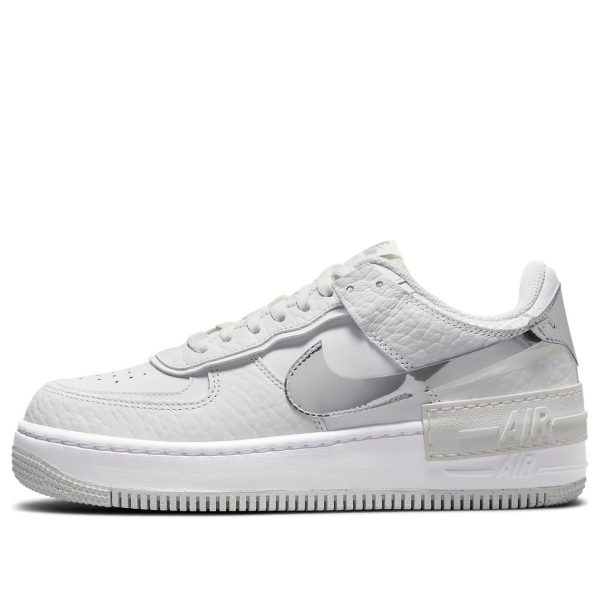 Nike Air Force 1 Shadow White Metallic Silver