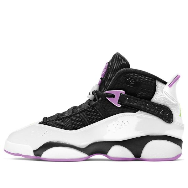 Air Jordan 6 Rings White Light Purple