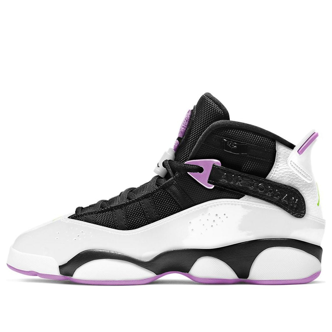 Air Jordan 6 Rings White Light Purple