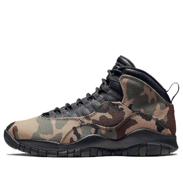 Air Jordan 10 Retro Woodland Camo