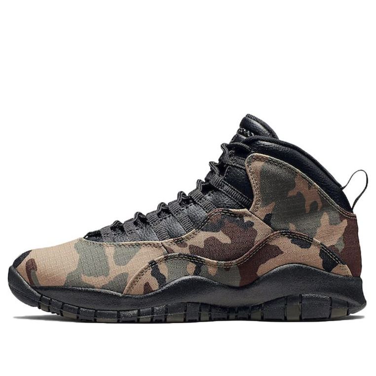 Air Jordan 10 Retro Woodland Camo