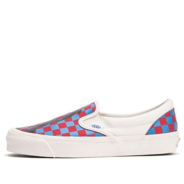 Vans John Van Hamersveld x OG Slip-On Red Blue
