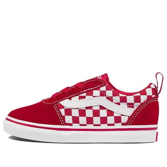 Vans Ward Slip-on Shoes Red BP Red White