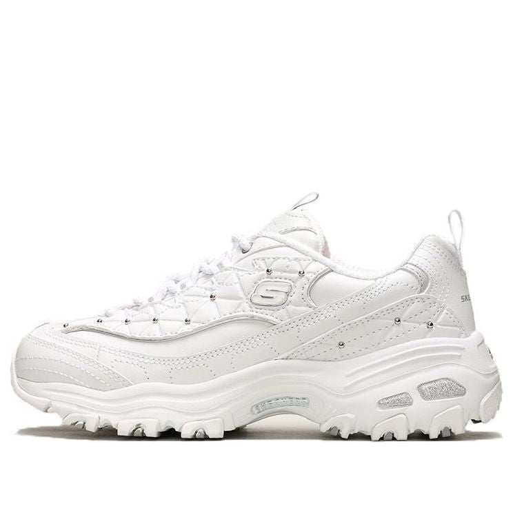 Skechers DLites Glamour Feels low/Dad Shoes GS White